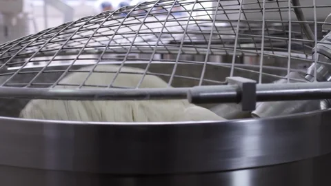 Bread Machine - Bakery Industry. Stock-Footage 89496544