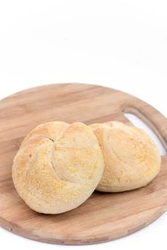 Bread made of corn flour Stock Photos