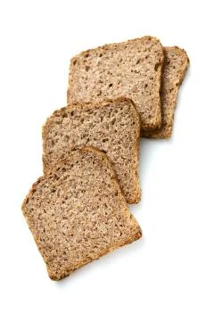 Bread made from wheat germ Stock Photos