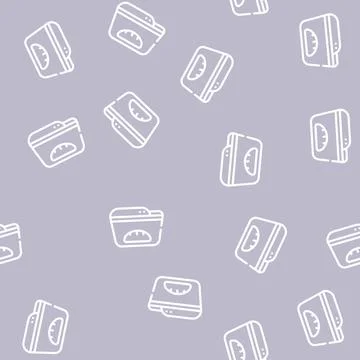 Bread maker line icon vector symbol illustration 스톡 일러스트