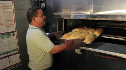 Bread maker puerto rico Stock Footage 64639928