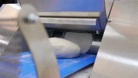 Bread making machine. Dough Separator Stock Footage 131820785