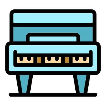 Bread making machine producing sliced bread in bakery Stock Illustration