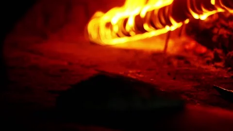 Bread making oven Video stock 168204038