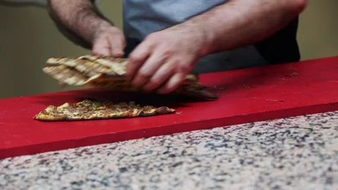 Bread making oven Stock Footage 169116806