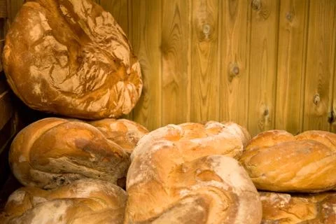 Bread at the market Stock Photos
