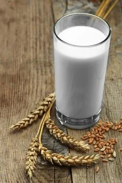 Bread on old background Stock Photos