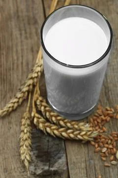 Bread on old background Stock Photos