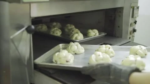 Bread Oven Video stock 158413402