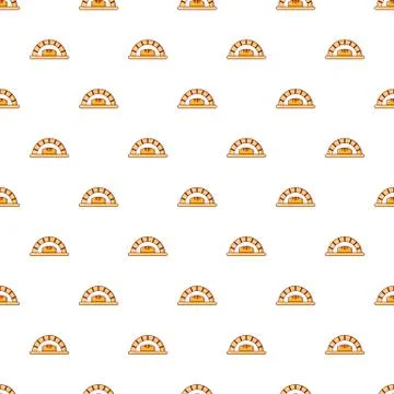 Bread oven pattern seamless 스톡 일러스트