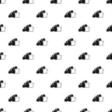 Bread pattern イラスト素材