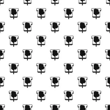 Bread pattern vector Stock Illustration