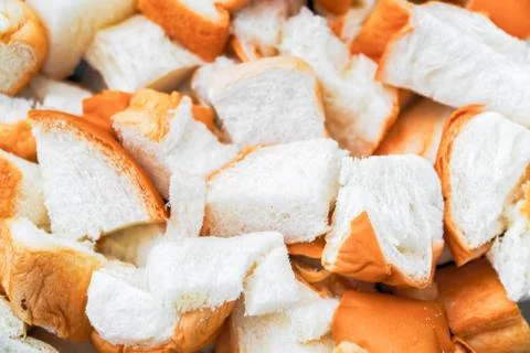 Bread Piece background texture Stock Photos