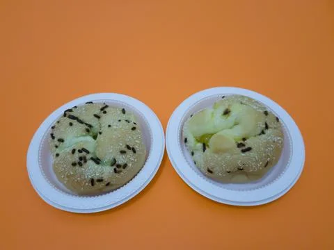 Bread pineapple and chocolate Stock Photos