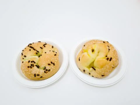 Bread pineapple and chocolate Stock Photos