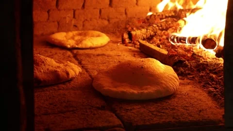 BREAD ,PITA,Turkish bread 스톡 동영상 218624248