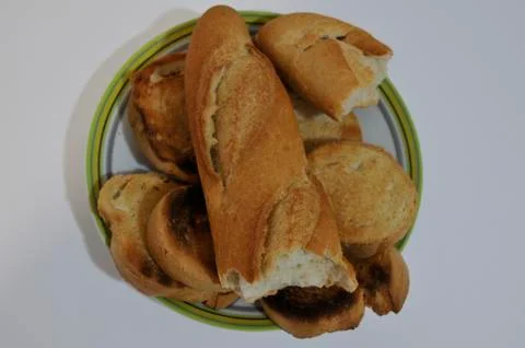 Bread plate 写真素材