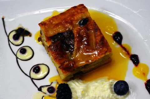 Bread Pudding Stock Photos
