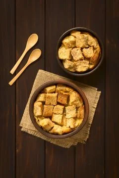 Bread Pudding Stock Photos