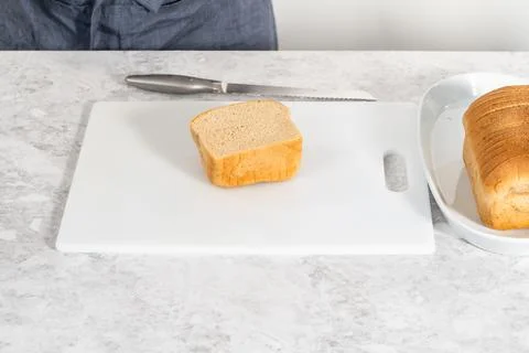 Bread pudding Stock Photos