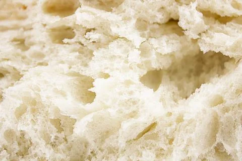 Bread pulp texture. Bread background. Macro texture. Stock Photos