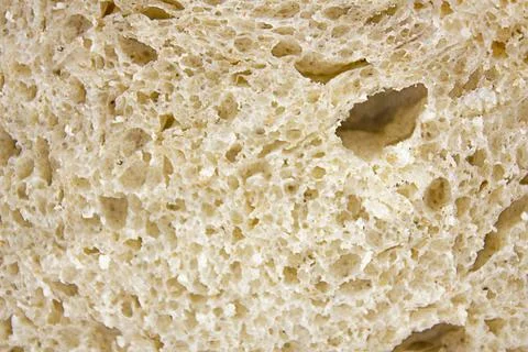 Bread pulp texture. Bread background. Macro texture. Stock Photos