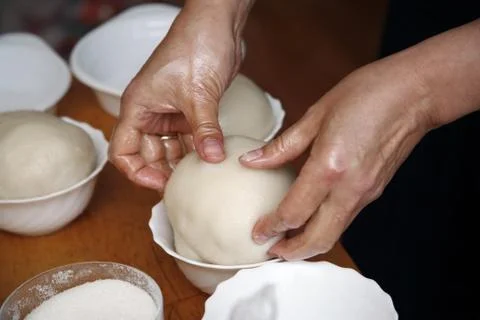 Bread from a rice flour Stock Photos