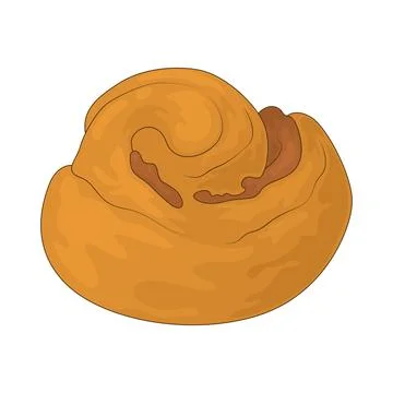 Bread Roll illustration Stock Illustration