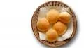 bread rolls in basket HD Footage