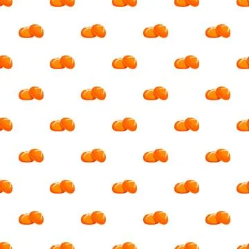 Bread rolls pattern illustrating baked bakery products Stock Illustration