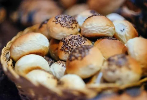 Bread rolls Stock Photos