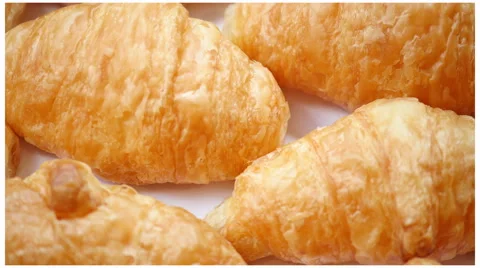 Bread is on a rotating tray Stock Footage 51373290