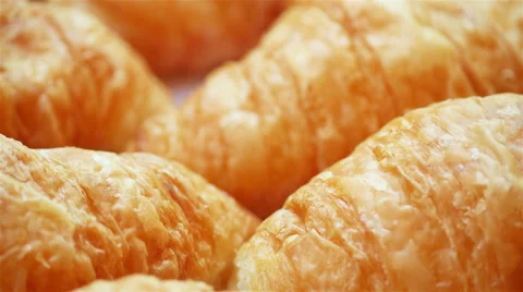 Bread is on a rotating tray Stock Footage 51447501