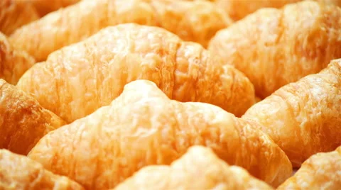 Bread is on a rotating tray Stock Footage 51468463