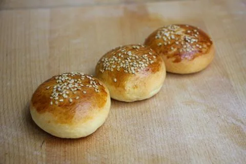Bread for sandwich isolated Stock-Fotos