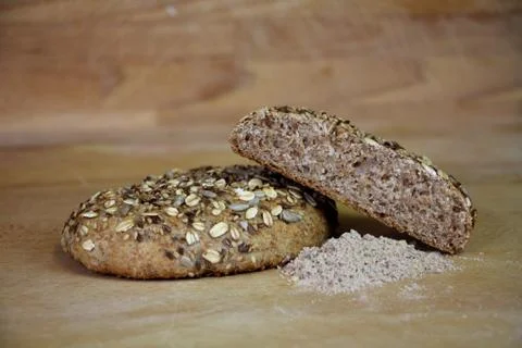 Bread for sandwich isolated Stock-Fotos