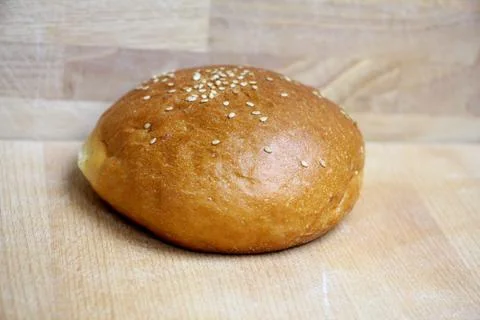 Bread for sandwich isolated Stock Photos