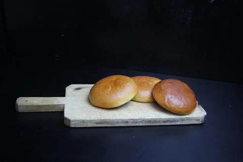 Bread for sandwich isolated Stock-Fotos