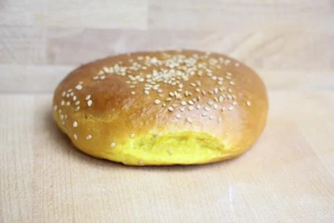 Bread for sandwich isolated Stock Photos