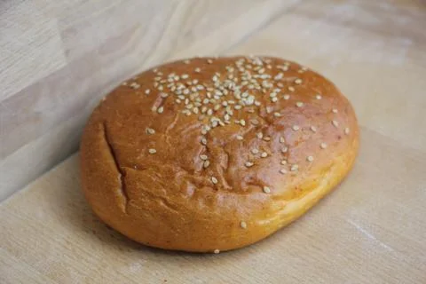 Bread for sandwich isolated Fotos de archivo