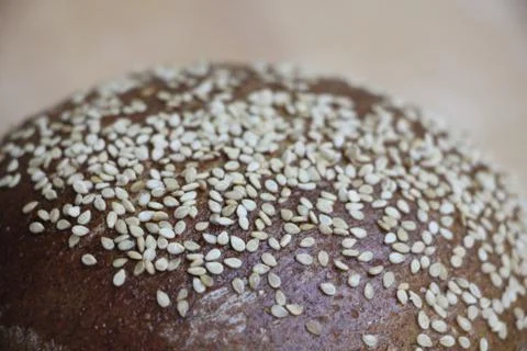 Bread for sandwich isolated Stock Photos