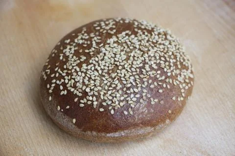 Bread for sandwich isolated Stock Photos