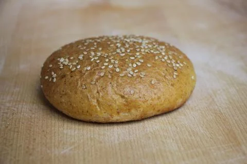 Bread for sandwich isolated Stock Photos
