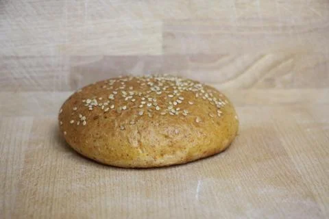 Bread for sandwich isolated Stock Photos