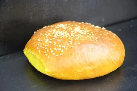Bread for sandwich isolated Stock Photos