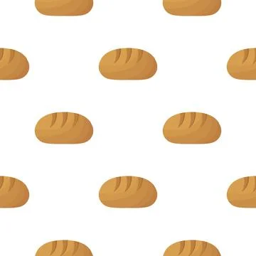 Bread seamless pattern 스톡 일러스트