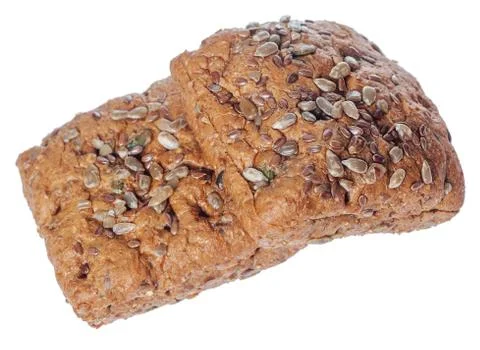 Bread with seeds Stock Photos