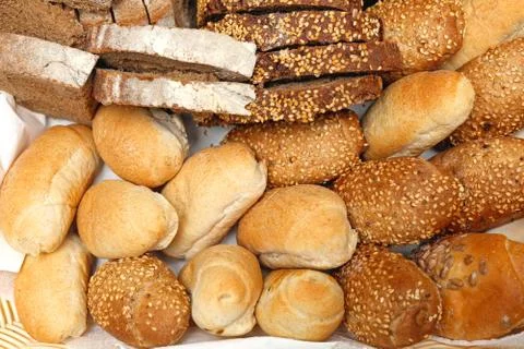 Bread Selection Stock Photos