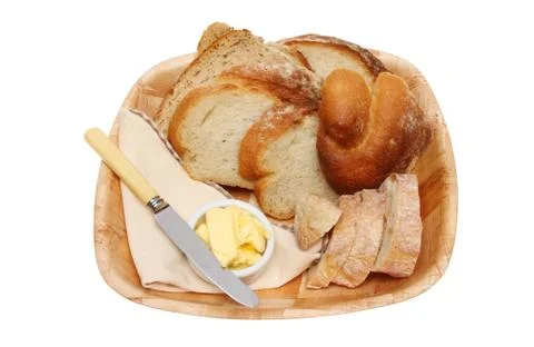 Bread selection Stock Photos