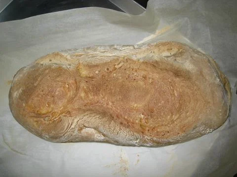 Bread shot at home Stock Photos